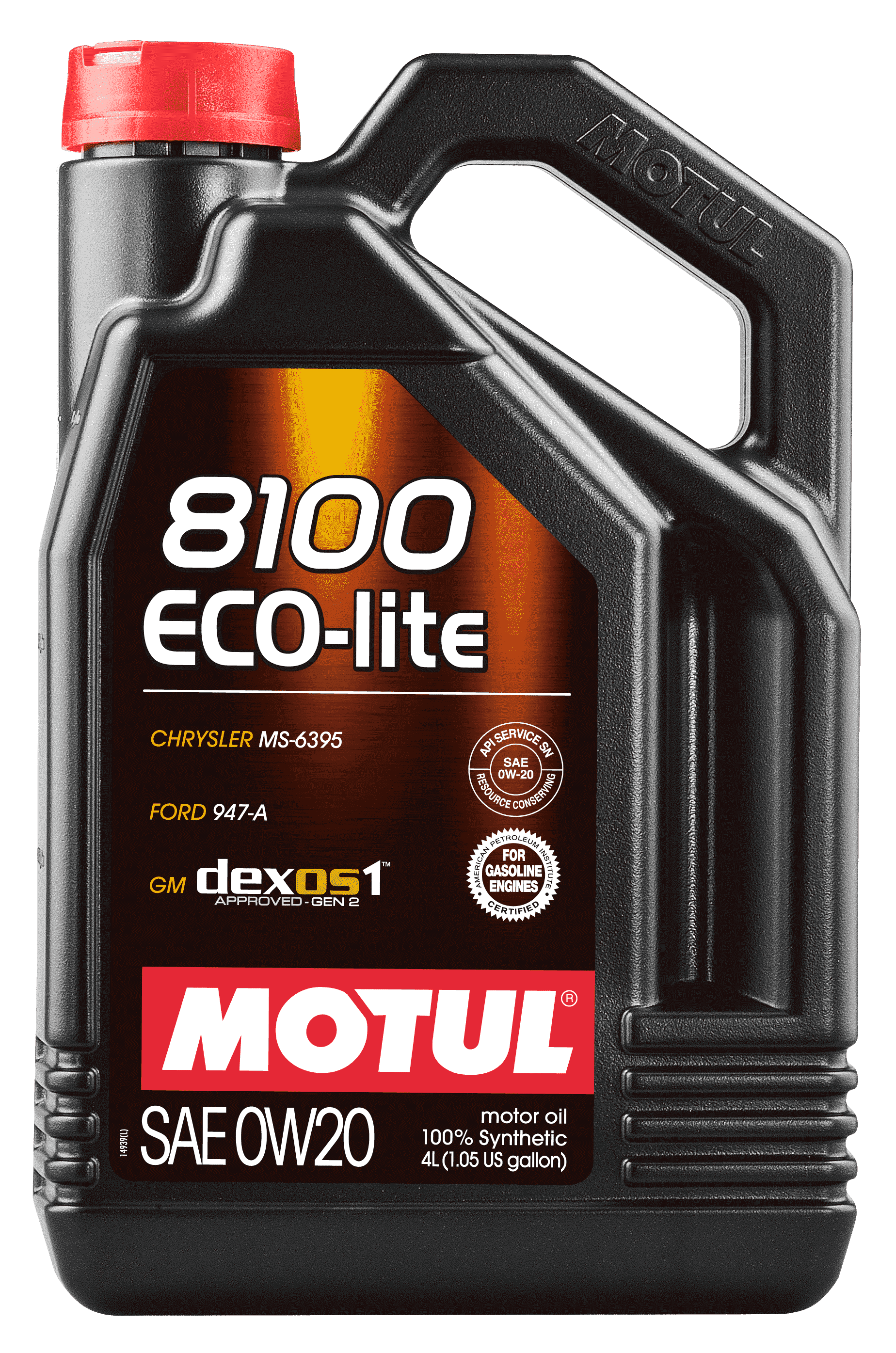 Моторное масло Motul 8100 ECO-LITE 0W-20, 4л